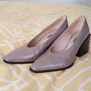 Clarks Narrative chunky heels